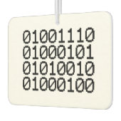 BINARY NERD AUTOLUFTERFRISCHER (Links)