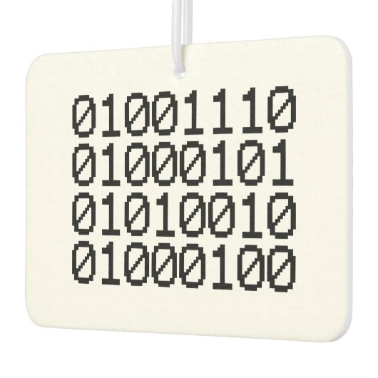BINARY NERD AUTOLUFTERFRISCHER (Links)