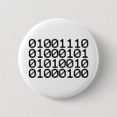 BINARY NERD BUTTON (Vorderseite)