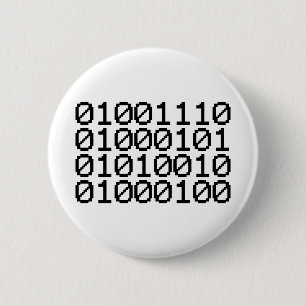 BINARY NERD BUTTON
