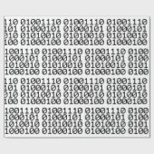 BINARY NERD GESCHENKPAPIER (Flach)