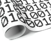 BINARY NERD GESCHENKPAPIER (Rolleneckpunkt)