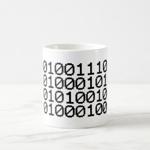 BINARY NERD KAFFEETASSE
