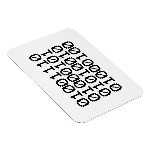 BINARY NERD MAGNET (Rechte Seite)
