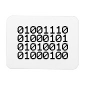BINARY NERD MAGNET (Horizontal)