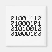 BINARY NERD MAGNET (Vorne)