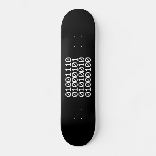 BINARY NERD SKATEBOARD (Vorderseite)