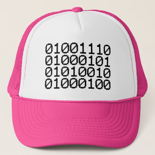 BINARY NERD TRUCKERKAPPE (Vorderseite)