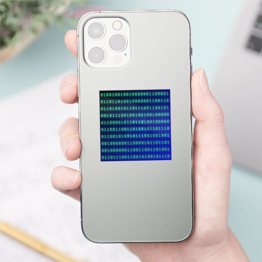 binary number aufkleber (Telefon)