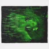 BINARY PIXIE FLEECEDECKE (Vorderseite (Horizontal))