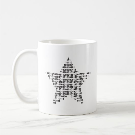 Binary Star Coffee Tasse (Links)