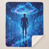 Binary Storm Digital Adventure Blanket Sherpadecke (Vorderseite)