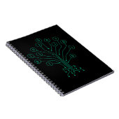 Binary Tree Coding Computer Science Programming Notizblock (Rechte Seite)