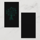 Binary Tree Coding Computer Science Programming Visitenkarte (Vorne/Hinten)