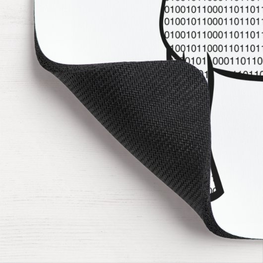 Binary Unicorn Mousepad (Ecke)