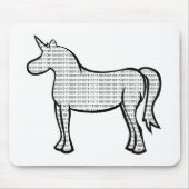 Binary Unicorn Mousepad (Vorne)