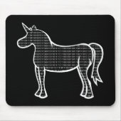 Binary Unicorn Mousepad (Vorne)