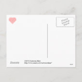 Binary Valentine Postcard Feiertagspostkarte (Rückseite)