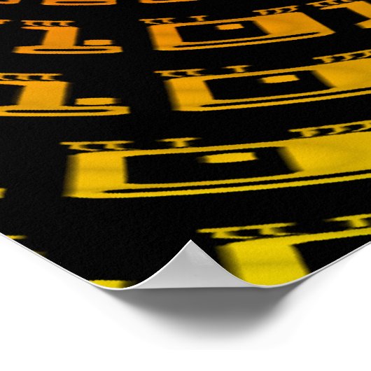 Binary Vortex Poster (Ecke)