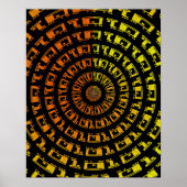 Binary Vortex Poster (Vorne)