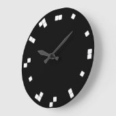 Binary Wall Clock Große Wanduhr (Winkel)
