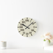 Binary Wall Clock Runde Wanduhr (Zuhause)