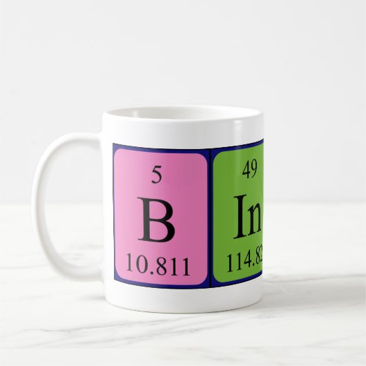 Binck Periodenname Tasse (Links)