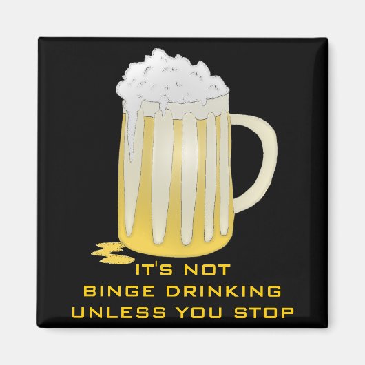 BINDDRINKEN MAGNET (Vorne)