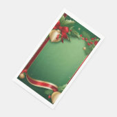 Binde aus Houx-Papier Serviette (Ecke)