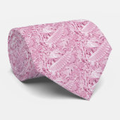 Binde Wild Truthahn-Feder - Pink Krawatte (Gerollt)