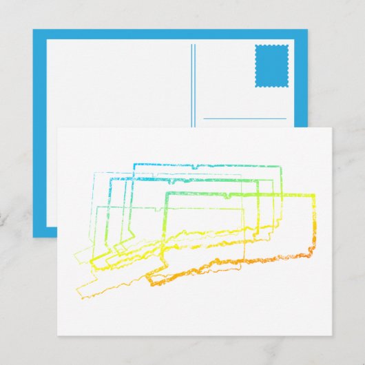 Bindehautblur Postkarte (Vorne/Hinten)