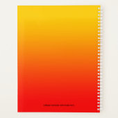 Bindemittel für den roten bis gelben Hintergrund 3 Planer (Rückseite)