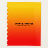 Bindemittel für den roten bis gelben Hintergrund 3 Planer (Vorderseite)