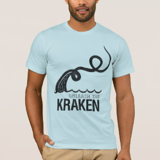 Binden Sie das Kraken Vintage T-Shirt los