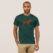 BINDEN Sie DAS VIZSLA los (Wald) T-Shirt (Vorne ganz)