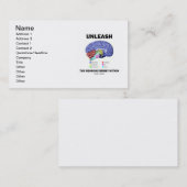 Binden Sie den Neurologen innerhalb los Visitenkarte (Vorne/Hinten)