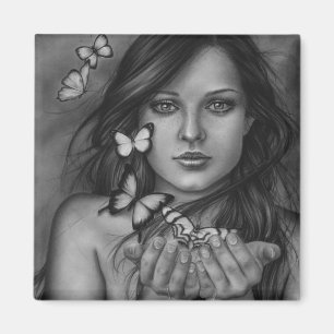 Binden Sie den Schmetterlinge Magneten los Magnet