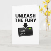 Binden Sie den Wut-Kappen-Verschluss los Karte (Gelbe Blume)