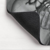 Binden Sie die Schmetterlinge Mousepad los (Ecke)