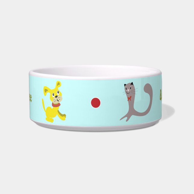 Binden Sie meinen Baum Pet Bowl Napf (Vorderseite)