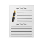 Binder-Notebook-Notizblock-Beilage Notizblock (Rotiert)