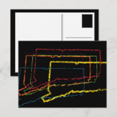 Bindestrich Postkarte (Vorne/Hinten)