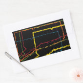 Bindestrich Rechteckiger Aufkleber (Umschlag)