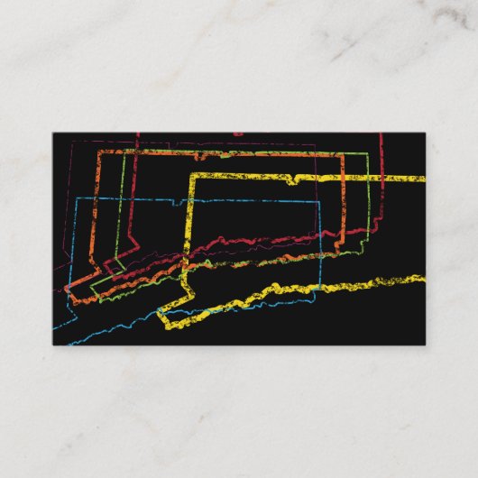 Bindestrich Visitenkarte (Vorderseite)