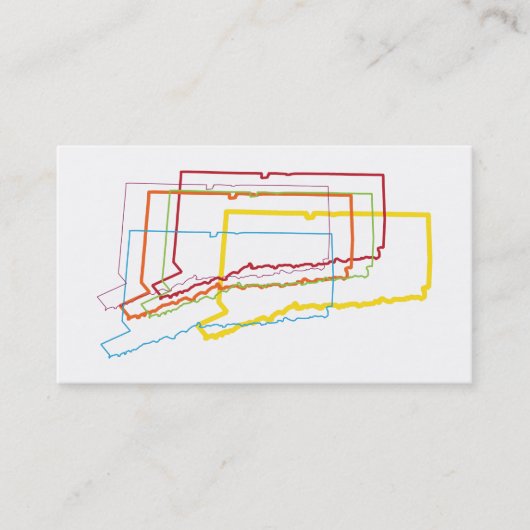 Bindestrich Visitenkarte (Vorderseite)