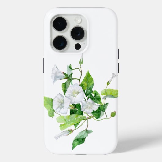 Bindete weiße Blume Case-Mate iPhone Hülle (Rückseite)