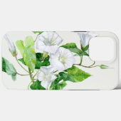 Bindete weiße Blume Case-Mate iPhone Hülle (Rückseite (Horizontal))