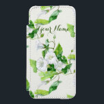 Bindete weiße Blume Incipio Watson™ iPhone 5 Geldbörsen Hülle<br><div class="desc">Künstler von Zolotareva. Wasserfarbe auf Papier.Sie können Namen oder benutzerdefinierten Text hinzufügen. Vorlage personalisieren.</div>