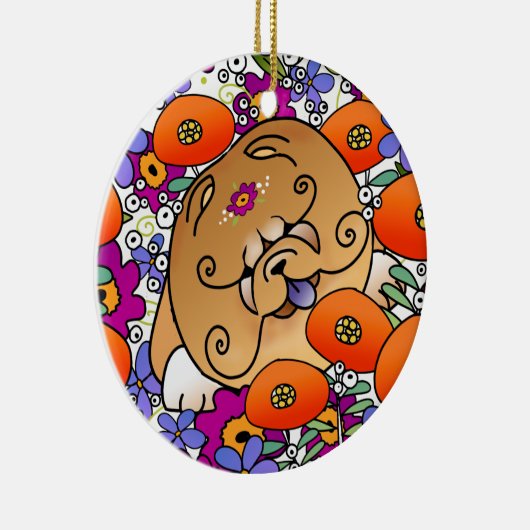 BINDI BLUME POWER Chow - Ornamente (Rechts)