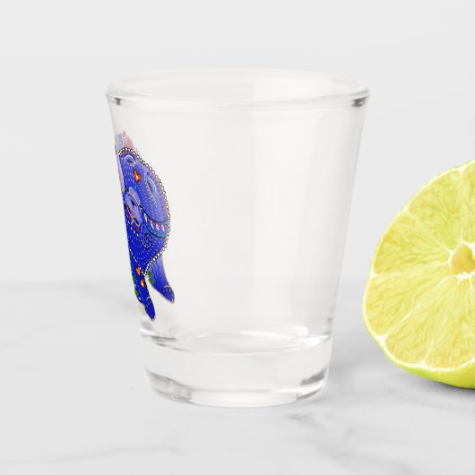 BINDI CHOW FAMILY Chow shot glass Schnapsglas (Rechts)